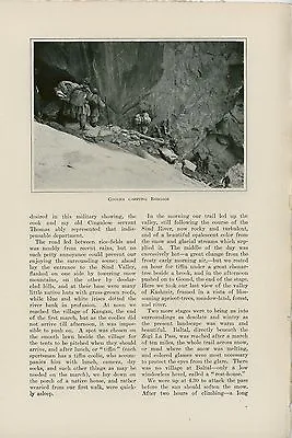 1906 Magazine Article Hunting Ibex In India Baltistan Mountains Shooting Goats • $9.99