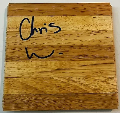 Chris Washington Jr Signed 6x6 Parquet Floorboard Nba Basketball Coa • $32.79