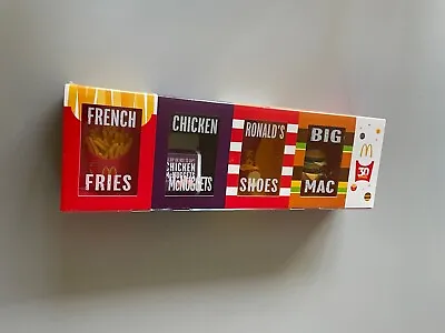 McDonald's Taiwan 30 Food Figure Box Set Of 4 New Sealed • $44.99