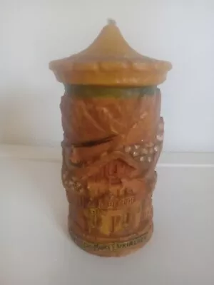 Vintage German Johann Gunter Walldurn Baden Carved Candle • $36.95