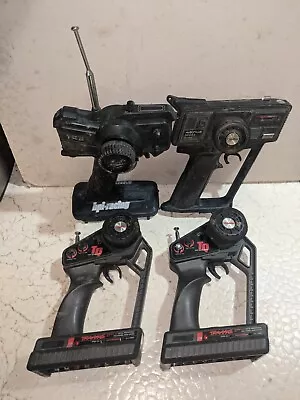 $39.99 • Buy Vintage Radio Control Transmitter Remote Lot Traxxas Futaba HPI RC Car Truck