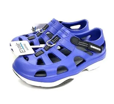 $96.60 • Buy Shimano Evair Fishing Shoes Poison Blue Size EU 40 , US M7/W9 (1921)