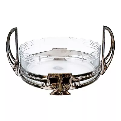 Jugendstil Art Nouveau WMF Silver Plated And Glass Centrepiece Bowl / Planter • $339.80