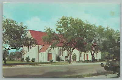 Raymondville Texas~Mt. Calvary Lutheran Church~Cactus~1960s • $8