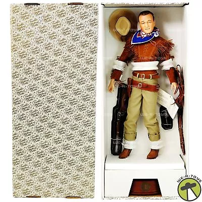 John Wayne As Hondo Porcelain 18  Doll With Talking Base Franklin Heirloom • $179.95