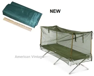 USGI Insect Bar Mosquito Net Field Military USMC Army F/ Cot Tent Camping Hiking • $14.95