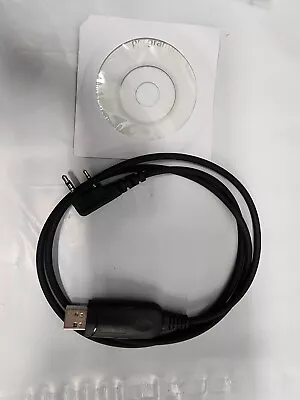 Programing Cable & Software For Kenwood Motorola HYT Baofeng Portable Radios • $29