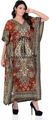 Ladies Long Kaftans Kimono Maxi Style Dresses Women In Regular To Plus Size • $19.87