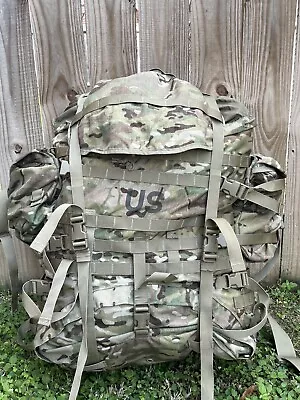 USGI OCP Scorpion Large Field Pack MOLLE II Ruck Sack Complete Set EXCELLENT • $239.99