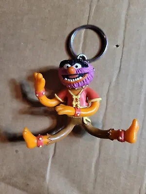 VTG 1996 ANIMAL Muppets Poseable Figure Keychain By Applause Jim Henson Bendable • $19.95