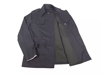 Ben Sherman Mens Gray Peacoat Button Up Jacket Size Medium Style #MU4001 • $21.99