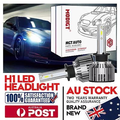 H1 For Holden Colorado 2012–2019 Headlight Globes Kit LED- High Low Beam 6000K • $29.99