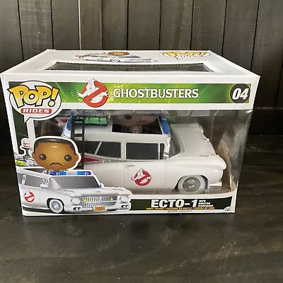 2014 Ghostbusters ECTO-1 Car W/ Winston Zeddemore Funko Pop Rides #04 • £56.96