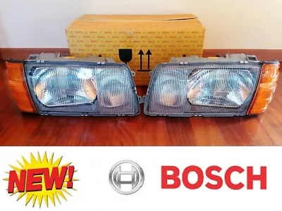 ✈ New Nos Origina Bosch Mercedes-Benz W126 Headlighs  & Signal Lights New  Nos ✈ • $1990