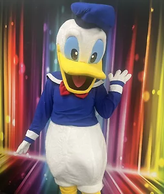 HIRE Donald Duck Lookalike Costume Mascot Fancy Dress FREE Delivery UK • £49.99