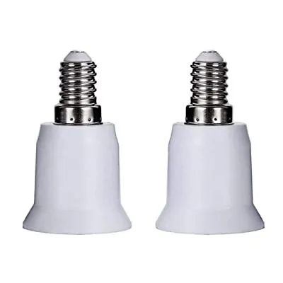 2pack E17 To E26 E27 Light Socket Adapter Bulb Base Screw Converter E17 To E26  • $11.54