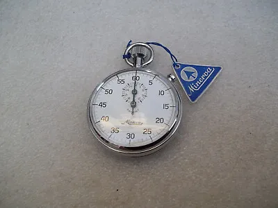 £160 • Buy Vintage New Old Stock Minerva Stopwatch 