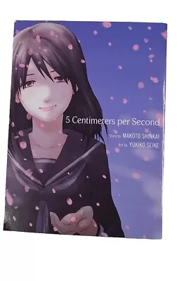 5 Centimeters Per Second Makoto Shinkai Manga Anime Graphic Novel Japan Romance • $5.56