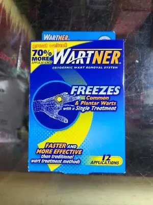 $14.99 • Buy Wartner Original Cryogenic Wart Removal System - 12 Applications