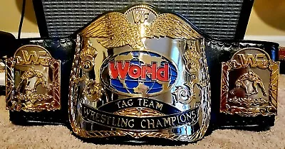 !!NEW!! Hand Made 6mm Gold/Silver WWF Tagteam Championship Belt • $645