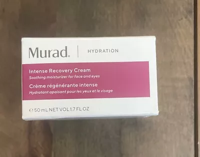 MURAD HYDRATION Intense Recovery Cream Full Sz 1.7oz/50ml NEW IN BOX Retails $86 • $51.95