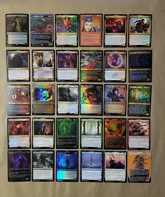 MTG Magic Unique Lot Of 30 Legendary Commander Creatures (NM/M) Foil/Rare/Promo • $18.99