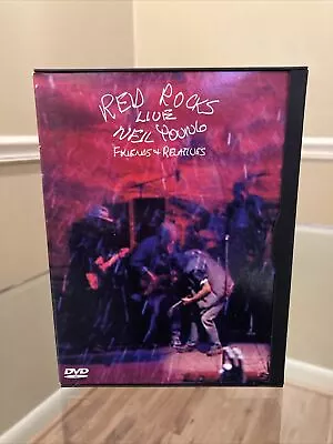 Neil Young Friends  Relatives - Red Rocks Live (DVD 2000) NEAR MINT Quick Ship • $7.99