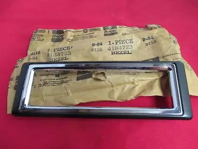 Inside Door Handle Bezel Fits Most 83-88 Reliant Aries NOS MOPAR 4184723 • $39.95