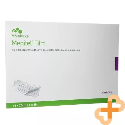 MHC Mepitel Film Bandage Mesh 15x20 Cm Silicone Adhesive 10 Pcs. Breathable • $72.72