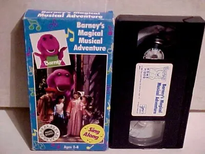 $6.25 • Buy Barney-Barneys Magical Musical Adventure(VHS, 1993)