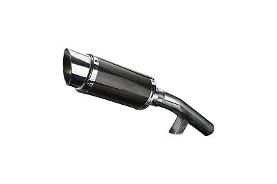 Kawasaki Versys 1000 Delkevic Slip On 8  Mini Carbon Round Muffler Exhaust 15-18 • $324.99