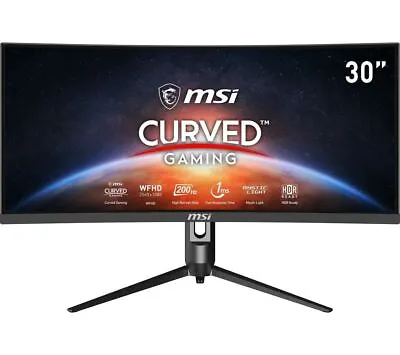 MSI Optix MAG301CR2 - Full HD 30  Curved Gaming Monitor - DAMAGED BOX • £254.15