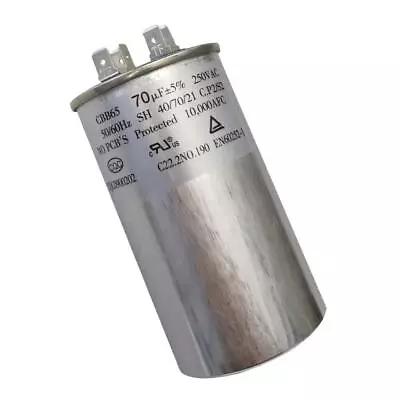 CBB65 Run Capacitor 70 Uf/MFD Uf MFD 250VAC 250V AC 70uF 70MFD SH P2/S2 50/60Hz • $16.95