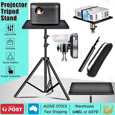 $36.95 • Buy Projector Tripod Stand Mount DJ Laptop Tilt Adjustable Holder Tray Adjustable AU