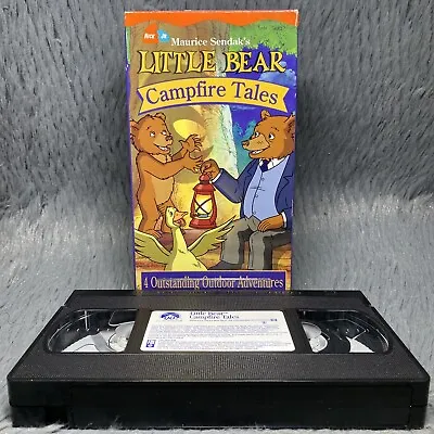 Little Bear Campfire Tales Nick Jr VHS 2002 Tape Maurice Sendaks Nickelodeon • $29.99