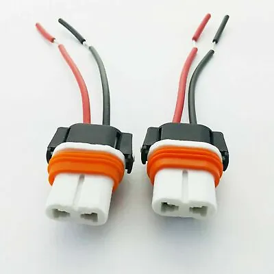2x  9006 HB4 Ceramic Socket Bulb Holder Replacement Connector WirDe Harness  • $5.99
