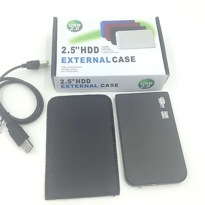 £10.79 • Buy Black External 2.5  USB Hard Drive 40GB 60GB 80GB 120GB 160GB 250GB 500GB 750GB 