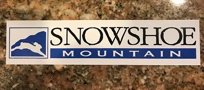 Snowshoe Mountain Ski Sticker - Skiing West Virginia Snowboarding Burton Ski • $3.99