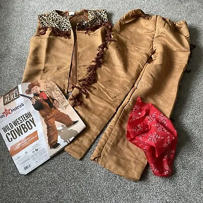 Dress Up America Wild Western Cowboy Fits 50-57” Tall Worn Once • £12.99