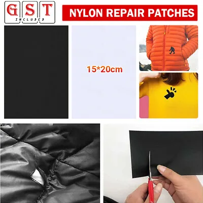 1-6PCS Nylon Repair Patches Self-Adhesive Patch For Clothing Down Jacket Tent • $5.29