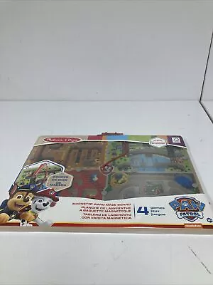 New Melissa And Doug PAW Patrol Wooden Magnetic Wand Maze Board • $25.99