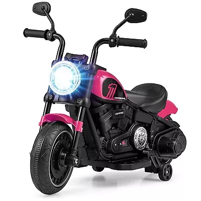 Costway 6V Kids Ride On Motorcycle Electric Battery Powered Off-Road Motorbike • £59.95