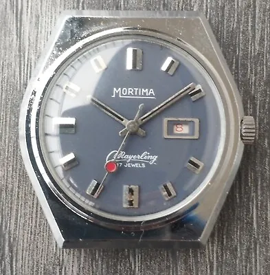Vintage Men's Mortima Mayerling Hand-winding Watch CAT-C 66 • $49