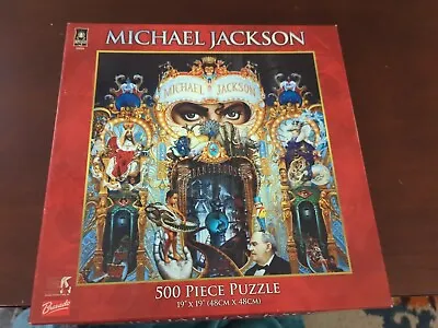BePuzzled Michael Jackson 500 Piece Puzzle 19 X19  2010 Bravado • $14.99