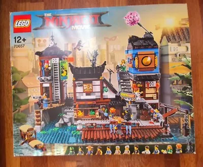 LEGO NINJAGO Movie 70657 Ninjago City Docks 100% Complete Retired Manual / Box* • $769.99