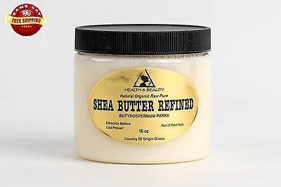 $27.49 • Buy Shea Butter Refined Organic Raw Cold Pressed Grade A Ghana 100% Pure 48 Oz, 3 Lb