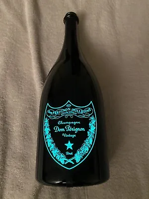Dom Perignon Luminous Champagne  20043000ML  3LT Empty Bottle Lights Up! Rare! • $89.95