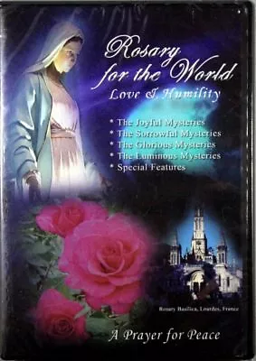 Rosary For The World NEW DVD Prayerful Reflective And Beautiful Meditation • $12.25