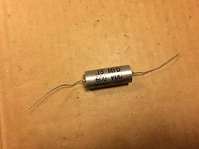 NOS Vintage C-D .15 Uf 600v PIO Vitamin Q Guitar Amp Capacitor TESTED (Qty A • $15