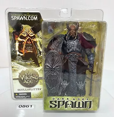 2002 McFarlane Toys Dark Ages Spawn Series 22 Viking Age Skullsplitter Figure • $59.99